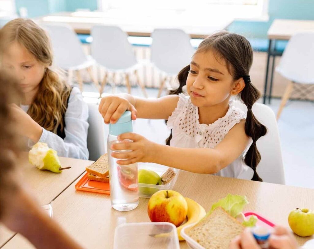 kids school dinner
